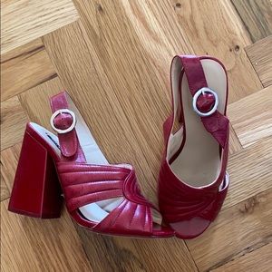 Zara Red Heels